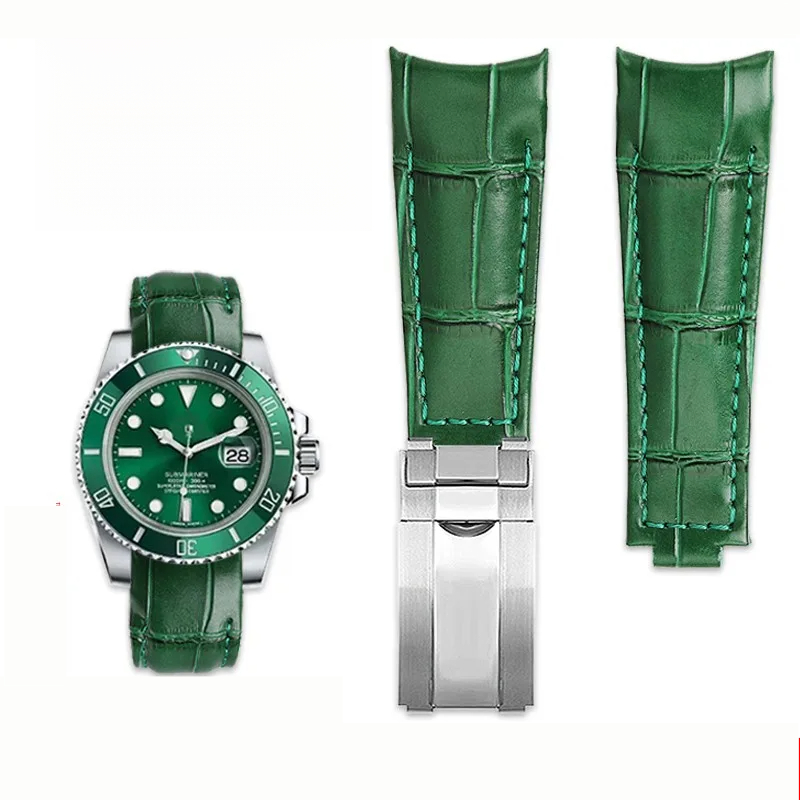 Luxury Watch Rolex - สายนาฬิกาแบบโค้ง 20 มม. สำหรับ Rolex Water