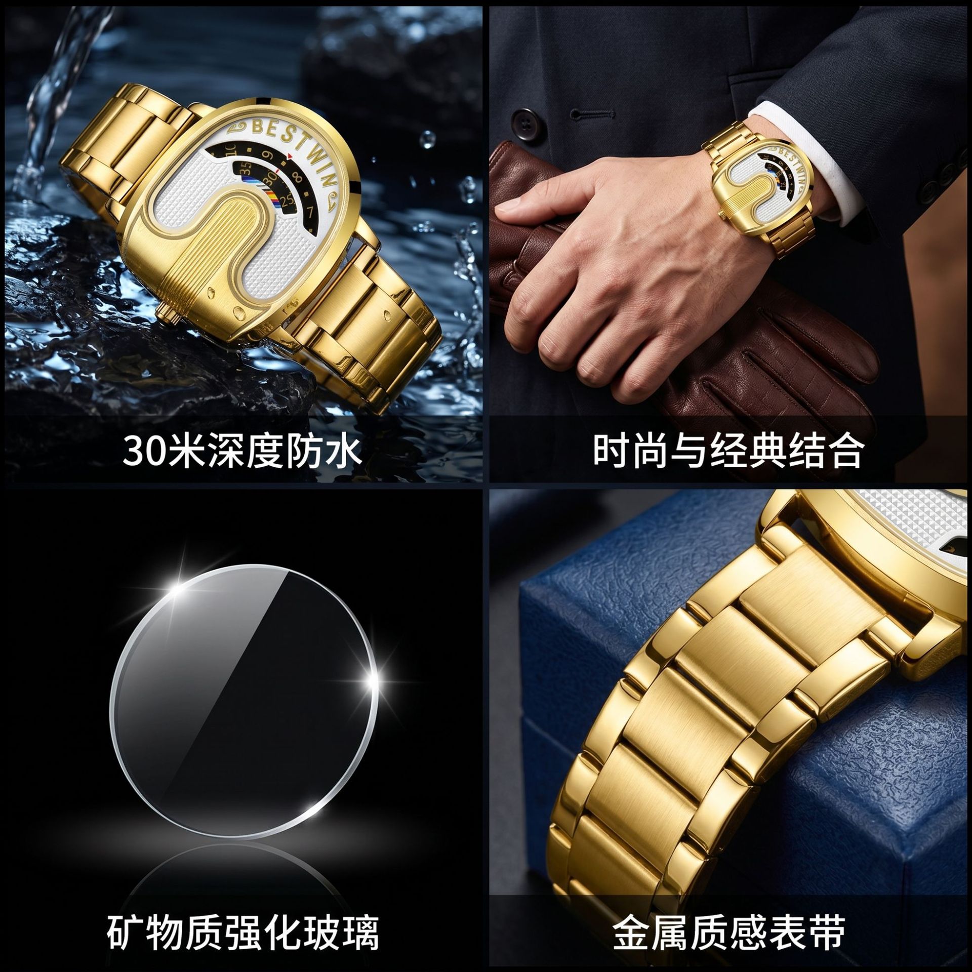 นาฬิกาข้อมือผู้ชายแบรนด์หรูระด - Luxury Watch Quality บทวิจารณ์และราคา