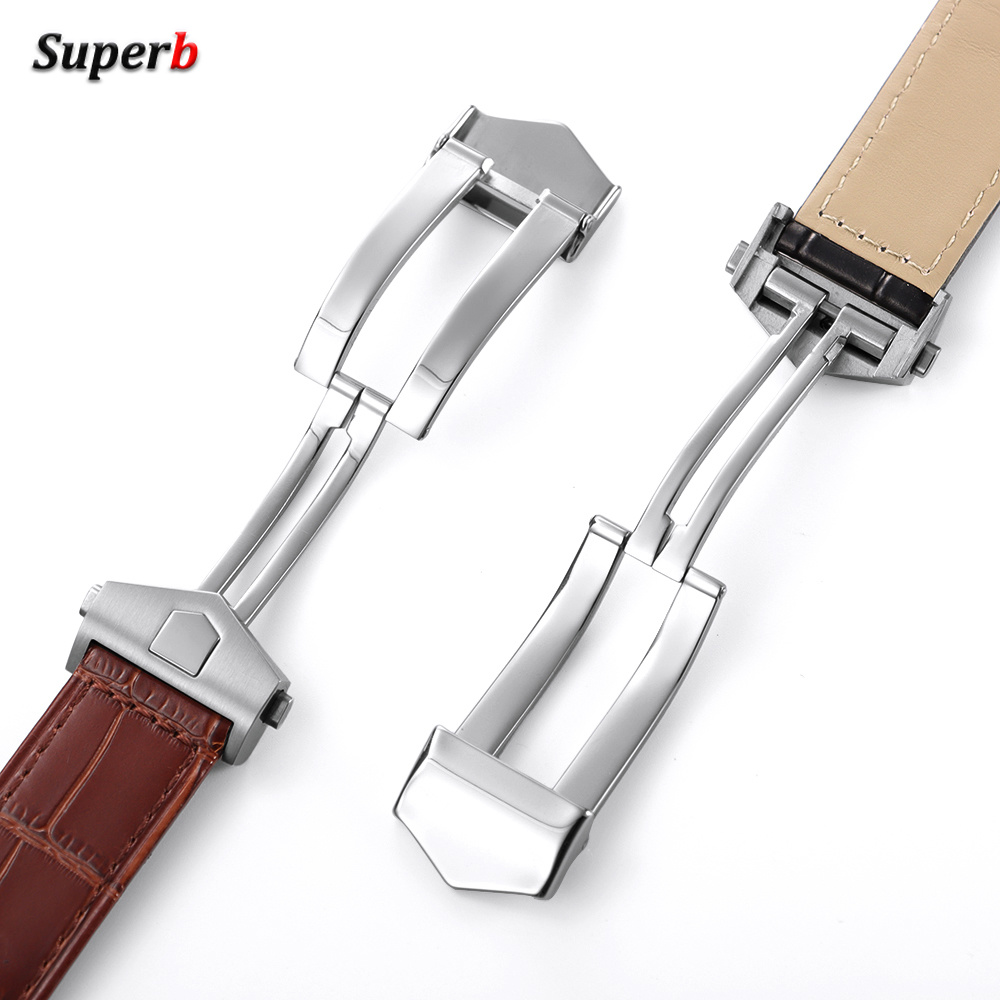 สายนาฬิกาหนังวัว 20/22/24 สำหร - Tag Heuer Is Luxury Watch บทวิจารณ์และราคา