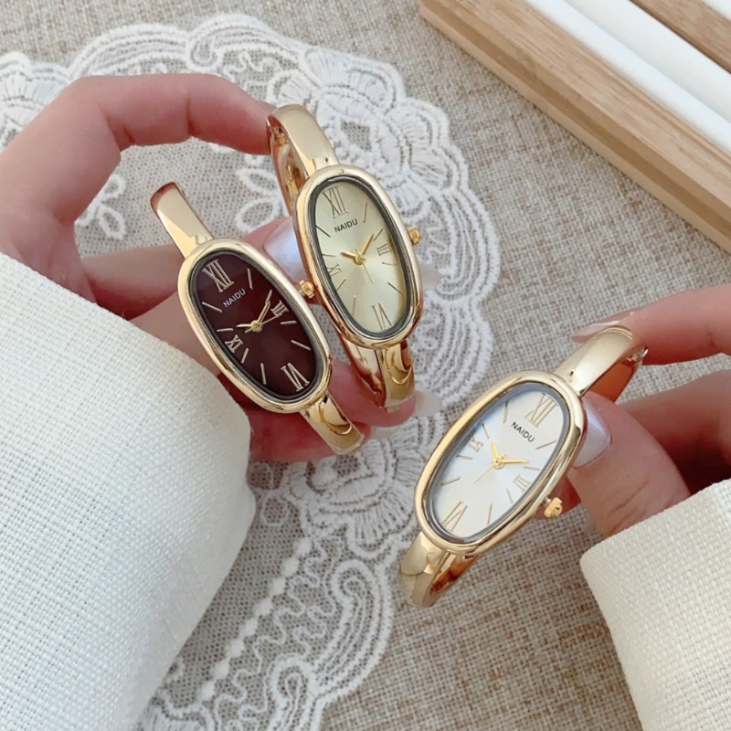 นาฬิกาข้อมือควอตซ์ทรงรี หน้าปั - Luxury Watch Brand For Women บทวิจารณ์และราคา