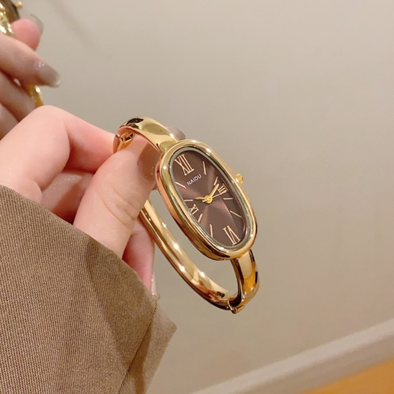 นาฬิกาข้อมือควอตซ์ทรงรี หน้าปั - Luxury Watch Brand For Women บทวิจารณ์และราคา