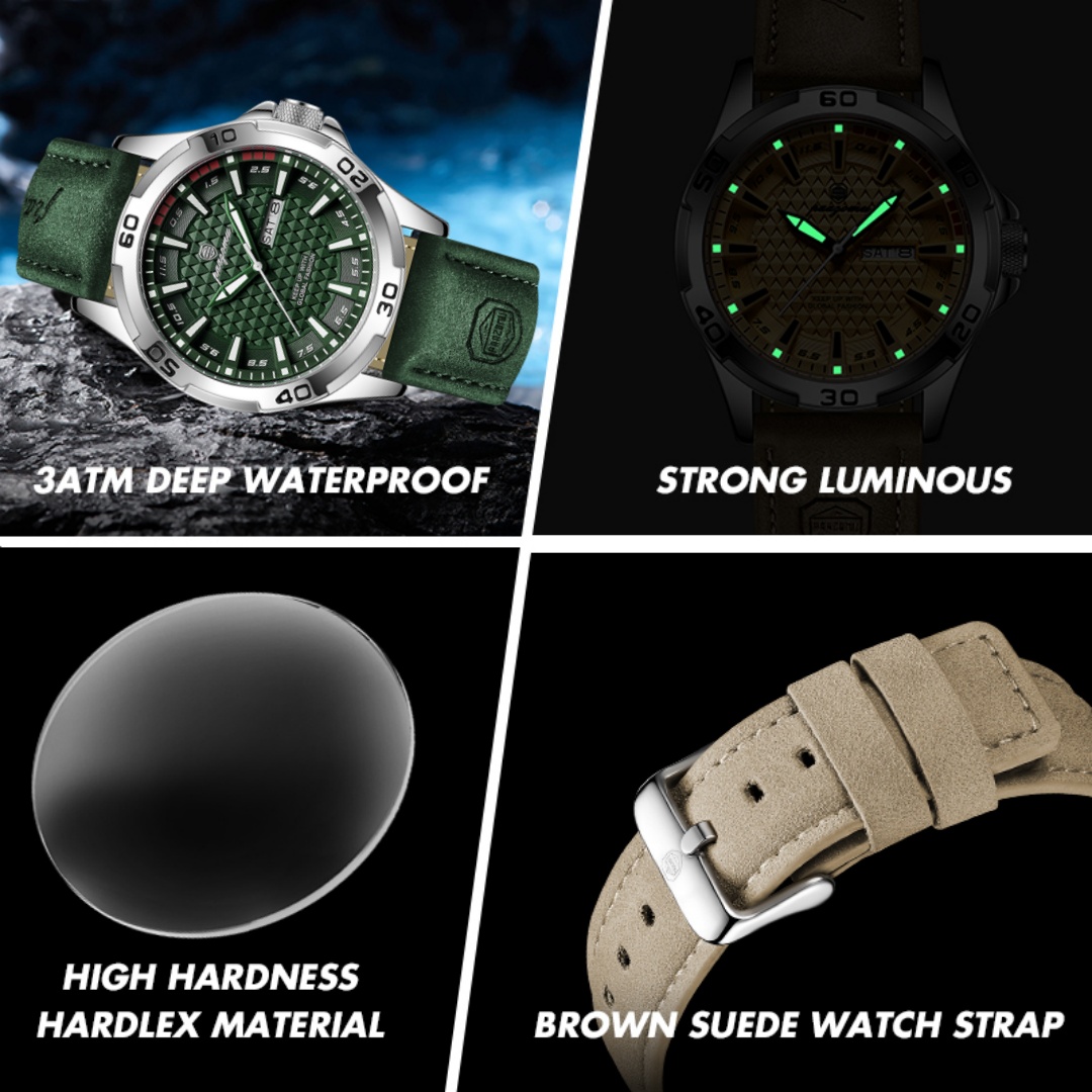 PAAZOMU นาฬิกาข้อมือผู้ชายแบรน - Luxury Watch Investment บทวิจารณ์และราคา