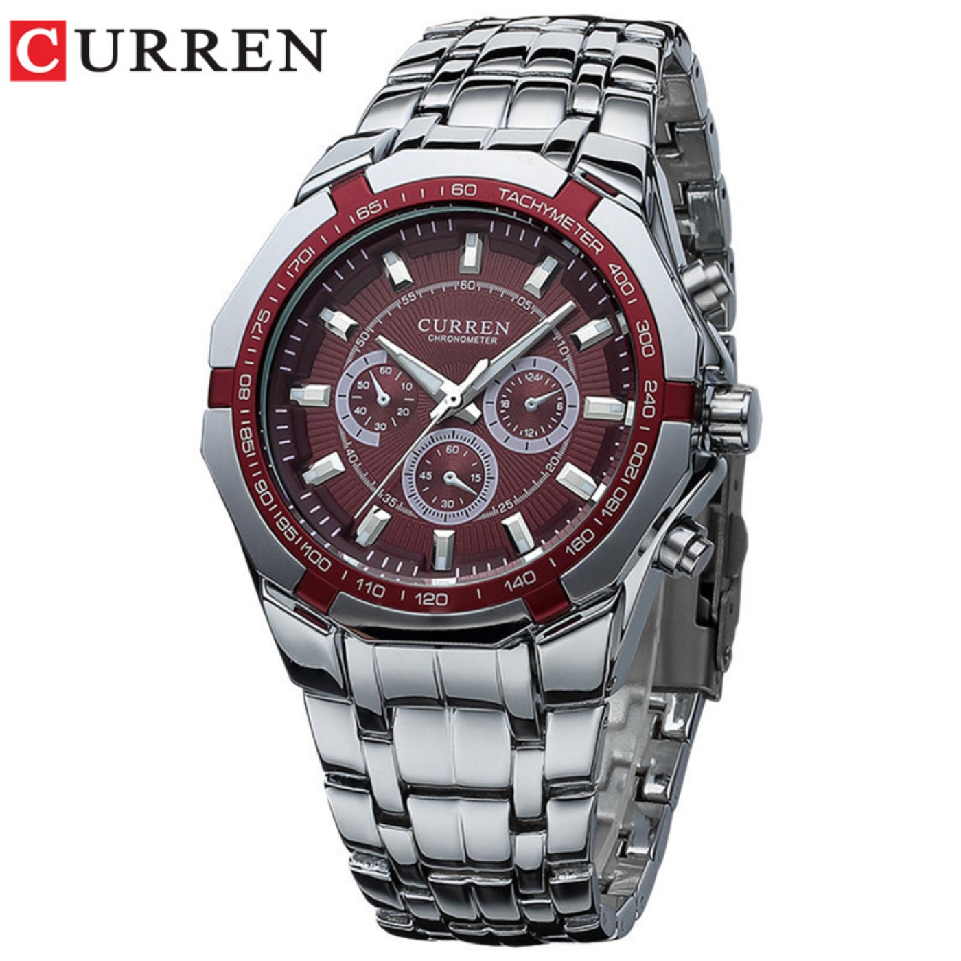 CURREN ผู้ชายแบรนด์หรูทหารกีฬา - Luxury Watch Investment บทวิจารณ์และราคา