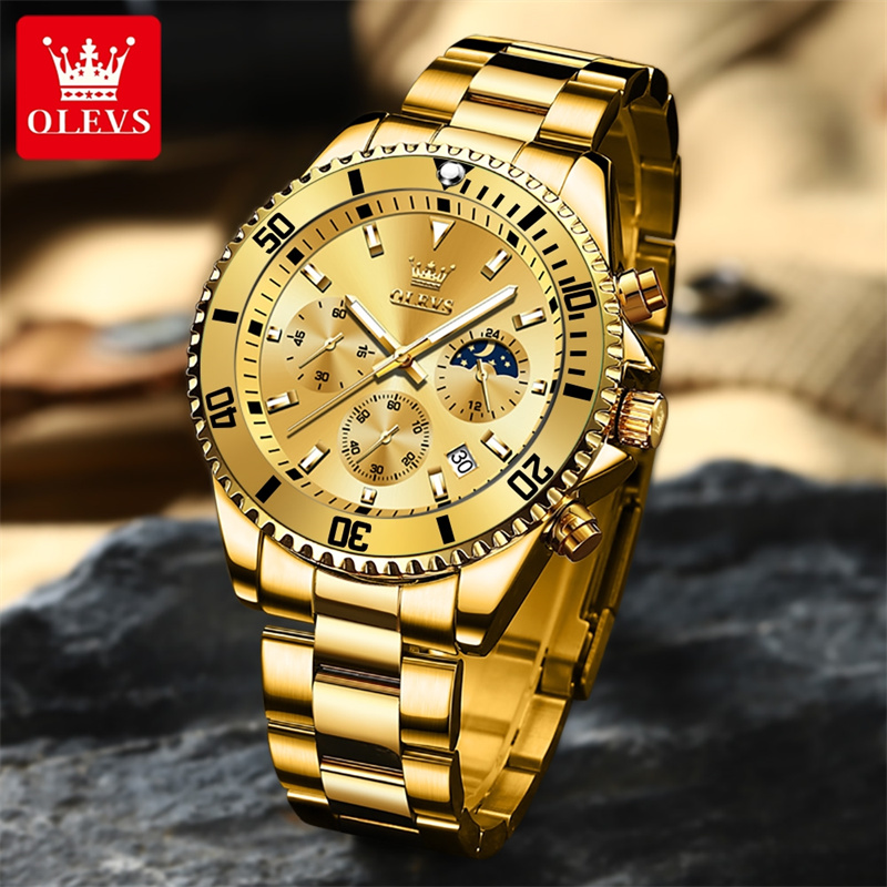 OLEVS นาฬิกาผู้ชายแบรนด์ชั้นนำ - Luxury Watch Investment บทวิจารณ์และราคา