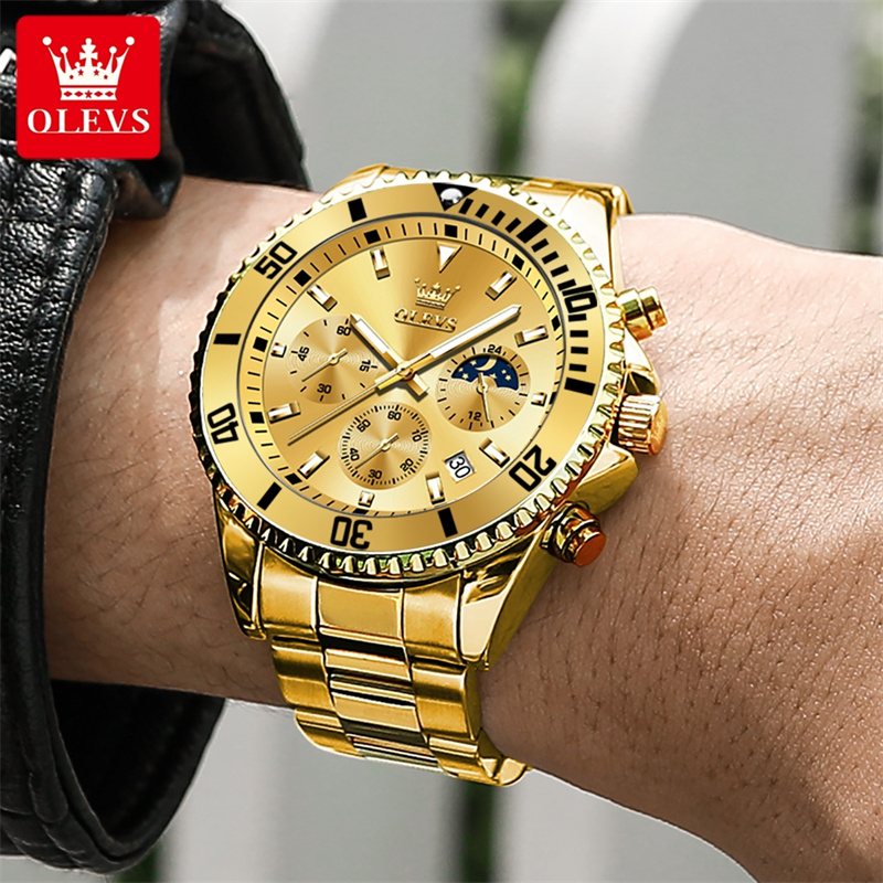 OLEVS นาฬิกาผู้ชายแบรนด์ชั้นนำ - Luxury Watch Investment บทวิจารณ์และราคา