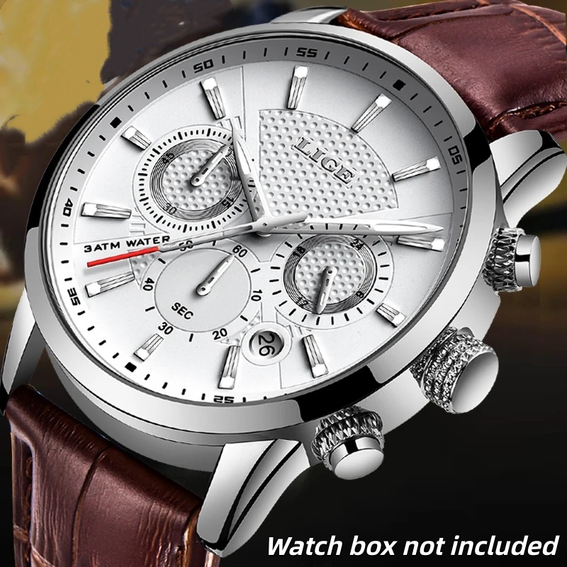 2026 นาฬิกาหนังผู้ชายใหม่แฟชั่ - Luxury Watch Tier บทวิจารณ์และราคา