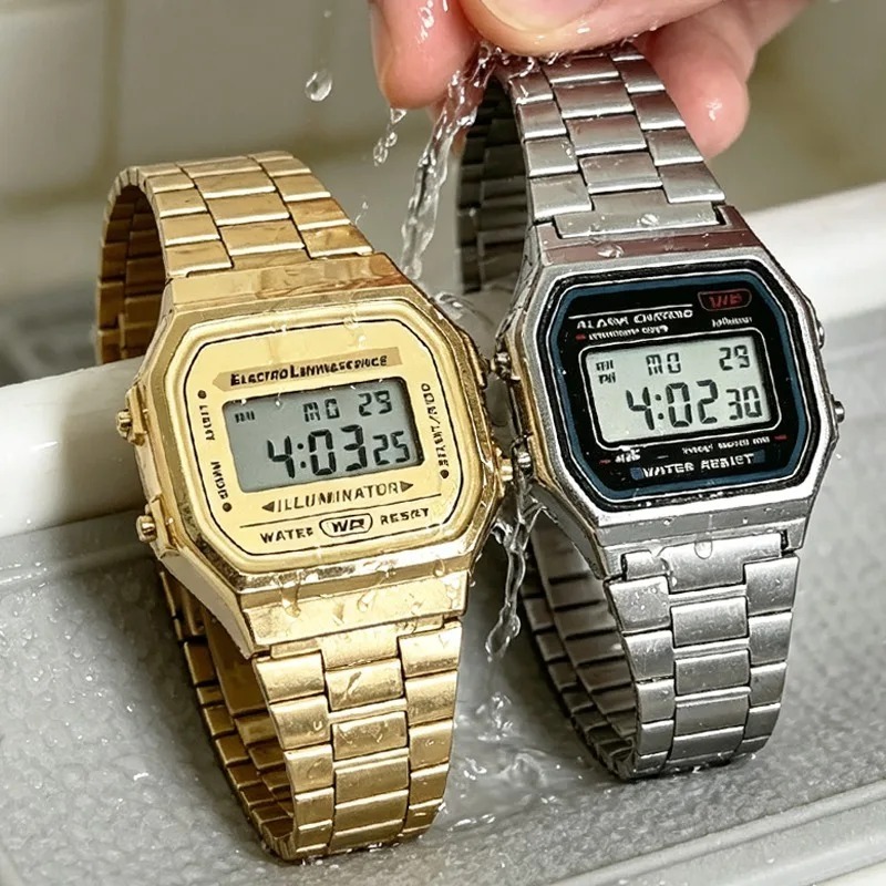 นาฬิกาข้อมือสายเหล็กหรูหรา F91 - Luxury Watch Life บทวิจารณ์และราคา