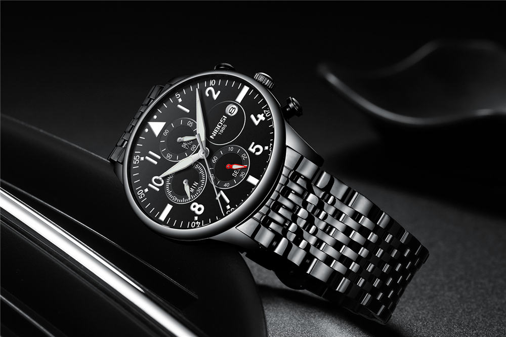นาฬิกาข้อมือผู้ชาย NIBOSI แฟชั - Luxury Watch Life บทวิจารณ์และราคา