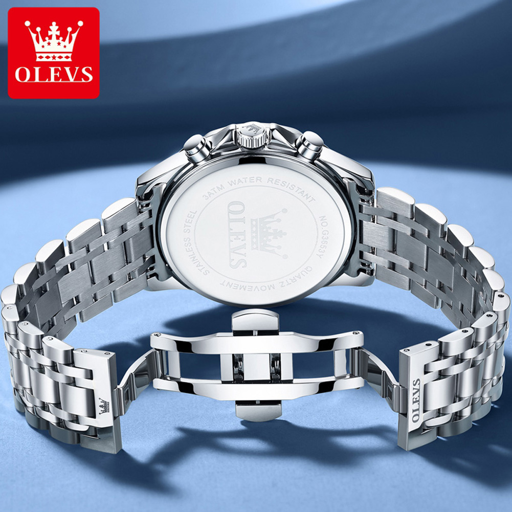 นาฬิกาข้อมือผู้ชาย OLEVS 3653  - Luxury Watch Investment บทวิจารณ์และราคา