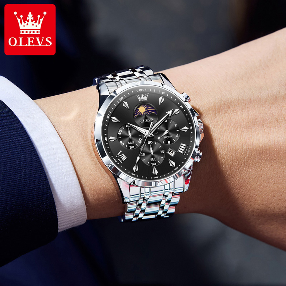 นาฬิกาข้อมือผู้ชาย OLEVS 3653  - Luxury Watch Investment บทวิจารณ์และราคา