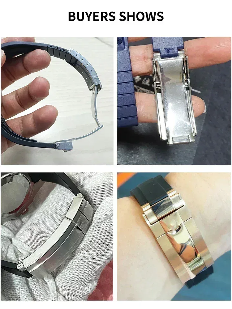 Original 904L สแตนเลสหัวเข็มขั - Luxury Watch Rolex บทวิจารณ์และราคา