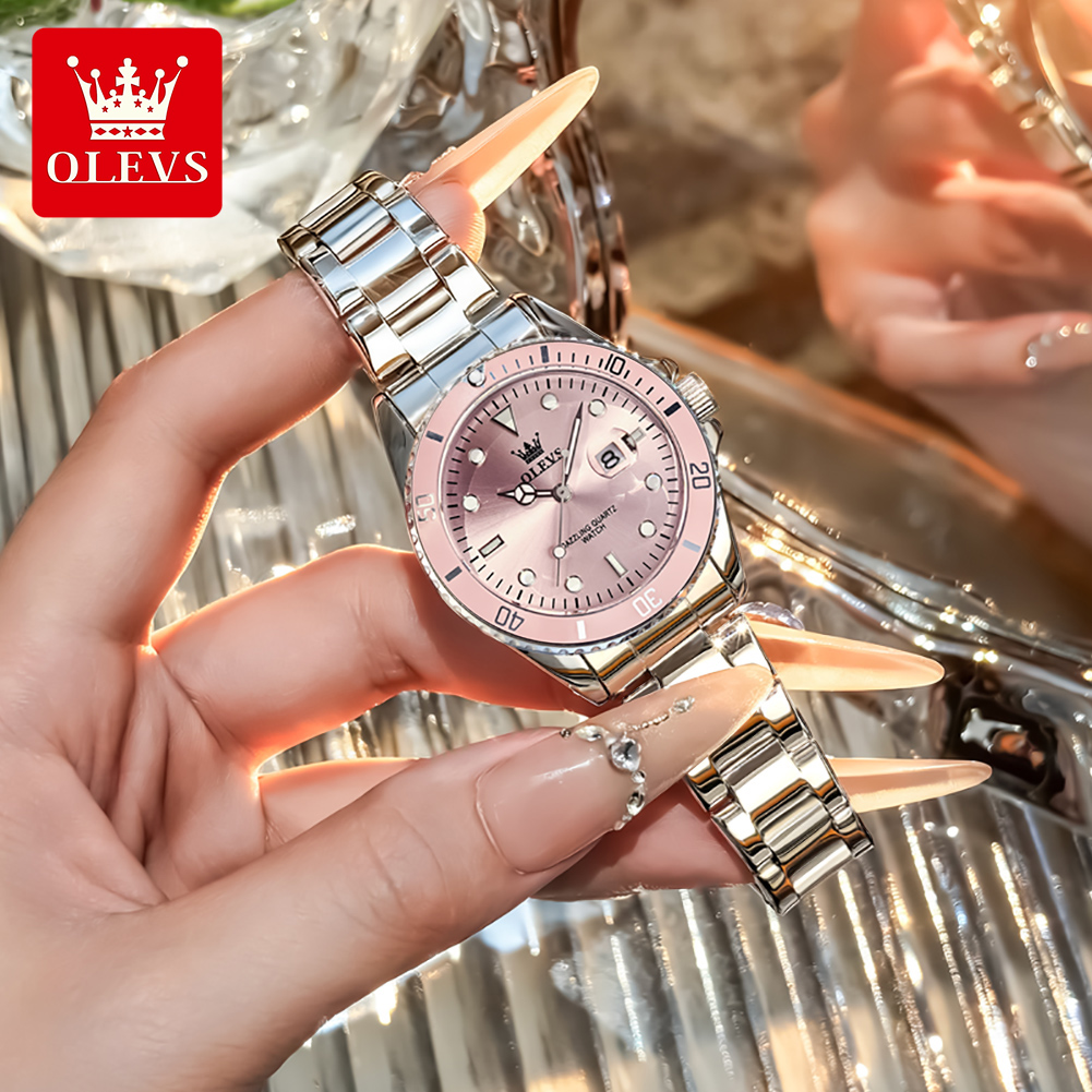 OLEVS หรูหราควอตซ์นาฬิกาผู้หญิ - Luxury Watch Brand For Women บทวิจารณ์และราคา
