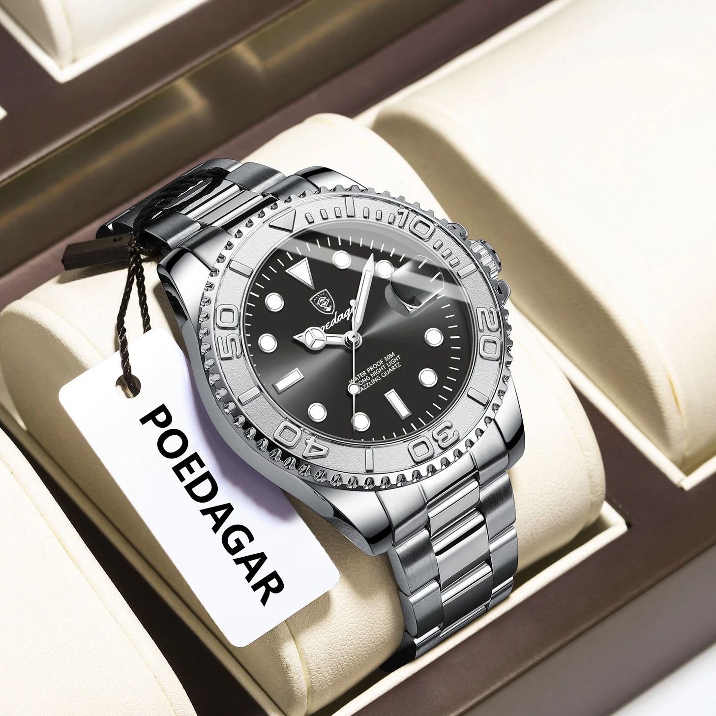 POEDAGAR อินเทรนด์กีฬาผู้ชายนา - Luxury Watch Business บทวิจารณ์และราคา