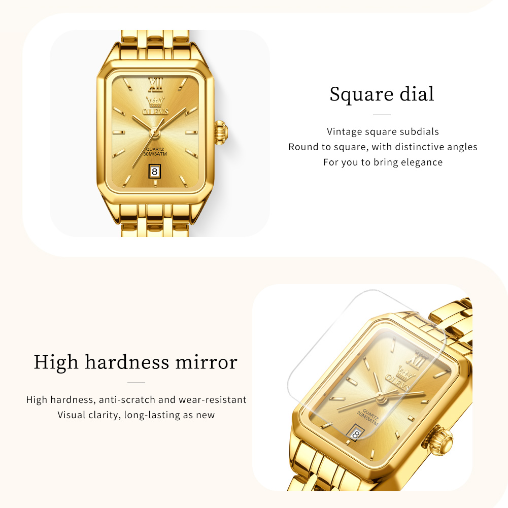 OLEVS แบรนด์หรูผู้หญิงนาฬิกากั - Luxury Watch Brand For Women บทวิจารณ์และราคา