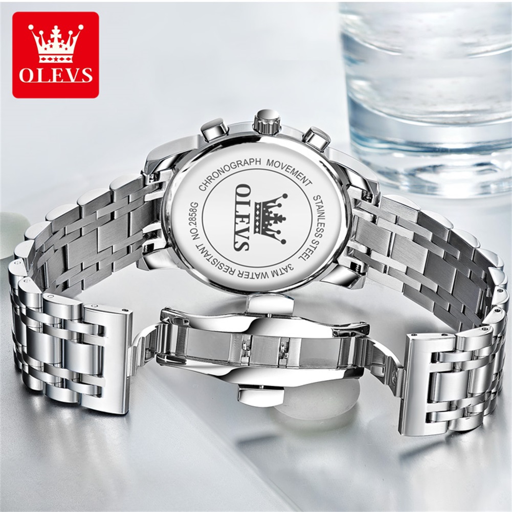 OLEVS นาฬิกาผู้ชายยอดนิยมสแตนเ - Luxury Watch Investment บทวิจารณ์และราคา