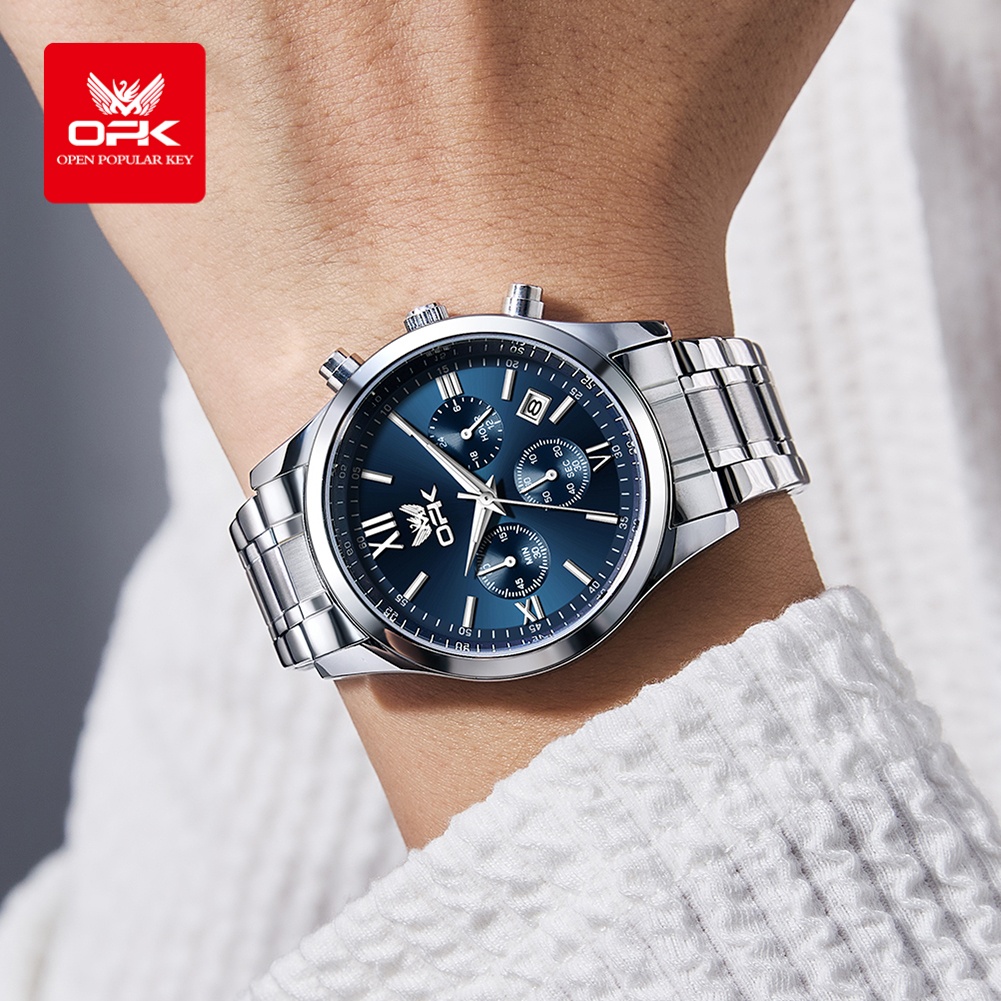 OPK 6052 นาฬิกาข้อมือผู้ชาย ระ - Luxury Watch Quality บทวิจารณ์และราคา