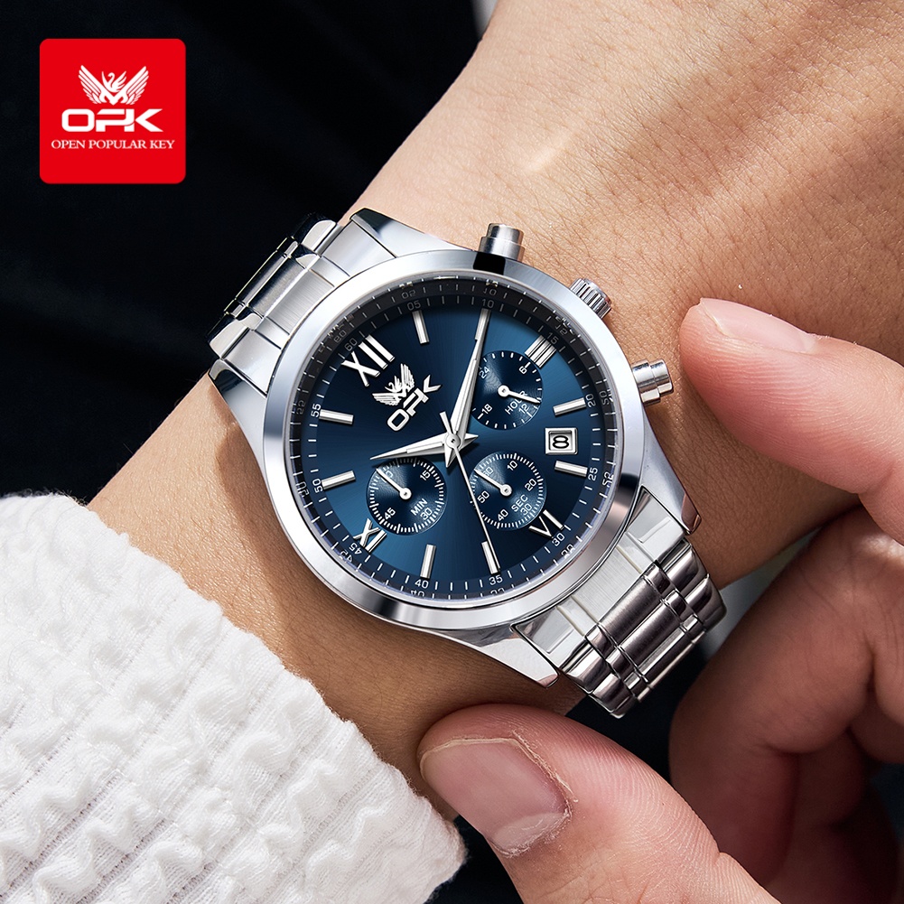 OPK 6052 นาฬิกาข้อมือผู้ชาย ระ - Luxury Watch Quality บทวิจารณ์และราคา