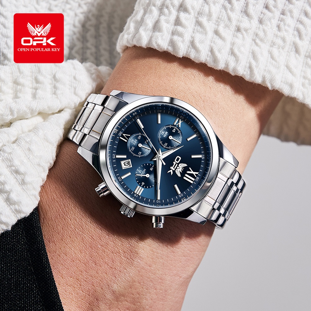 OPK 6052 นาฬิกาข้อมือผู้ชาย ระ - Luxury Watch Quality บทวิจารณ์และราคา