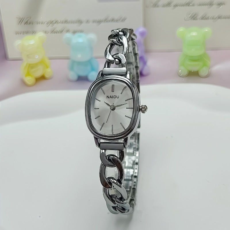 นาฬิกาข้อมือควอตซ์ทรงวงรีแฟชั่ - Luxury Watch Brand For Women บทวิจารณ์และราคา
