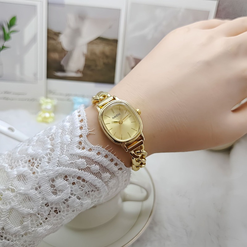 นาฬิกาข้อมือควอตซ์ทรงวงรีแฟชั่ - Luxury Watch Brand For Women บทวิจารณ์และราคา