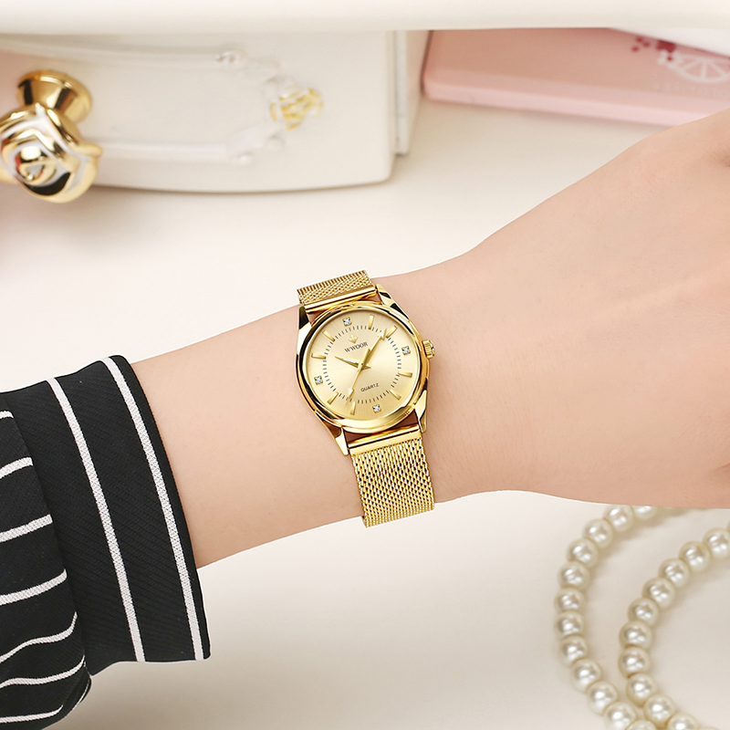 WWOOR แบรนด์หรูชุดทองนาฬิกาสุภ - Luxury Watch Brand For Women บทวิจารณ์และราคา